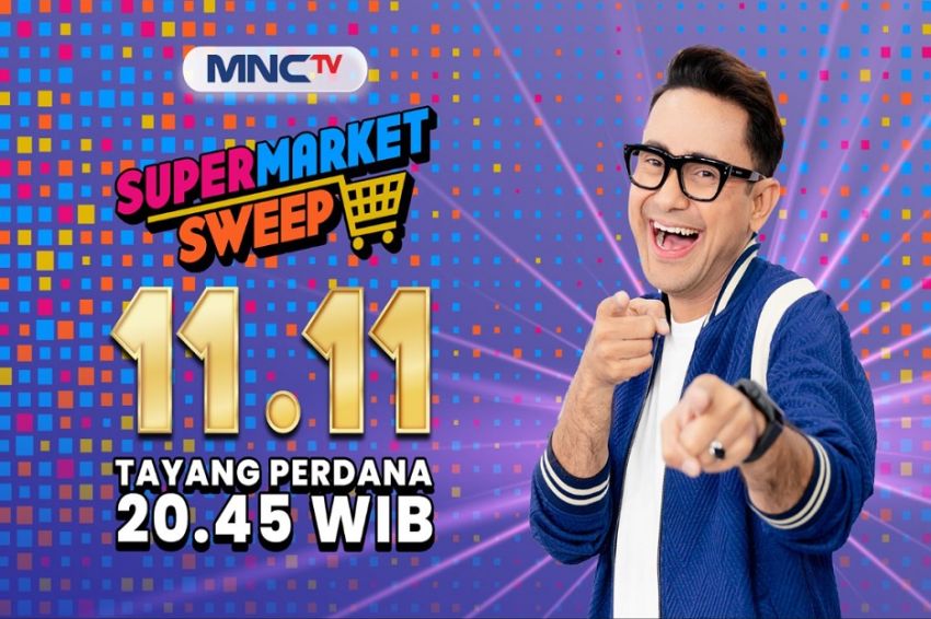 Belanja Heboh Tanggal 11.11, MNCTV Hadirkan Game Show Terbaru Supermarket Sweep