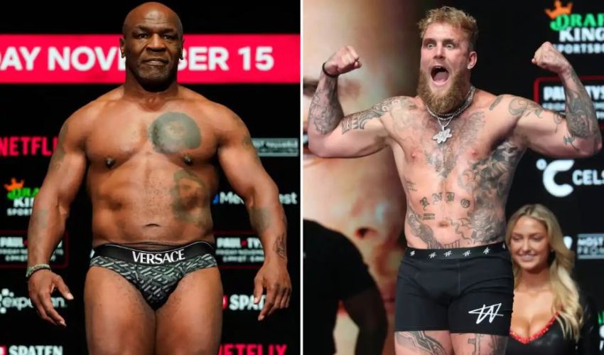 Bobot Mike Tyson 103,6 Kg, Lebih Berat ketimbang Jake Paul