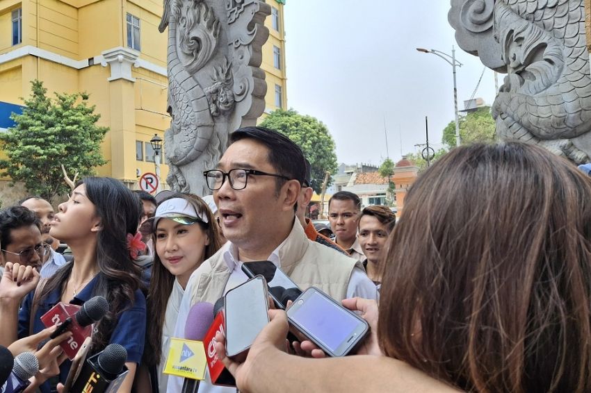 Cagub Ridwan Kamil Komitmen Jadikan Glodok sebagai Destinasi Wisata