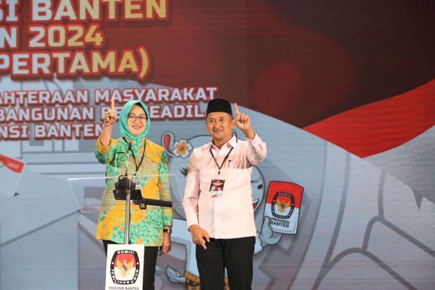 Debat Perdana, Airin Tawarkan Program Kartini Banten dan Beasiswa Perempuan