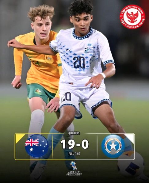 Dibantai Australia 19-0, Kep. Mariana Utara Tak Takut Jadi Lumbung Gol Lawan Timnas Indonesia U-17