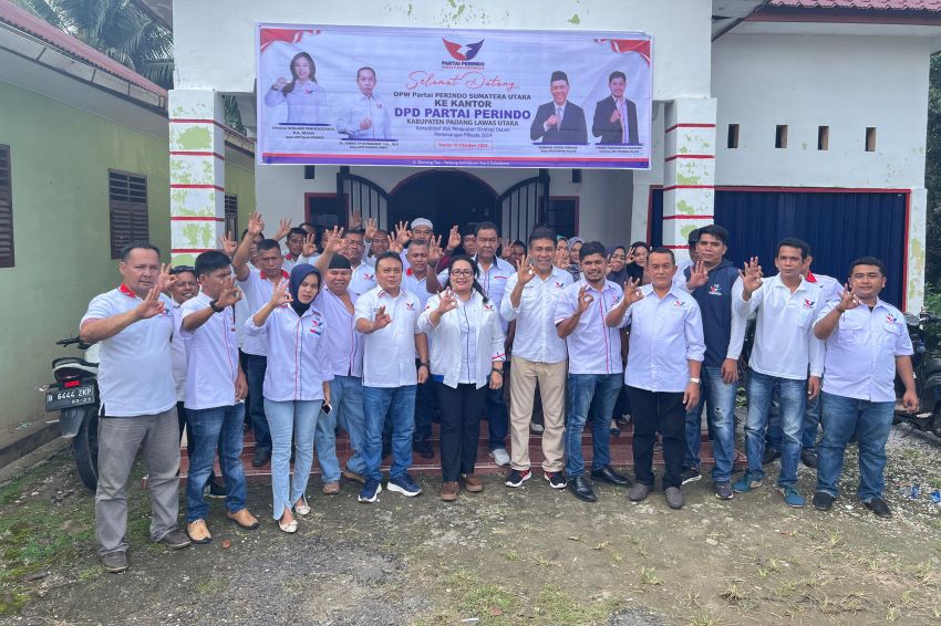 DPD Partai Perindo Paluta Rapat Konsolidasi Pemenangan Pilkada 2024