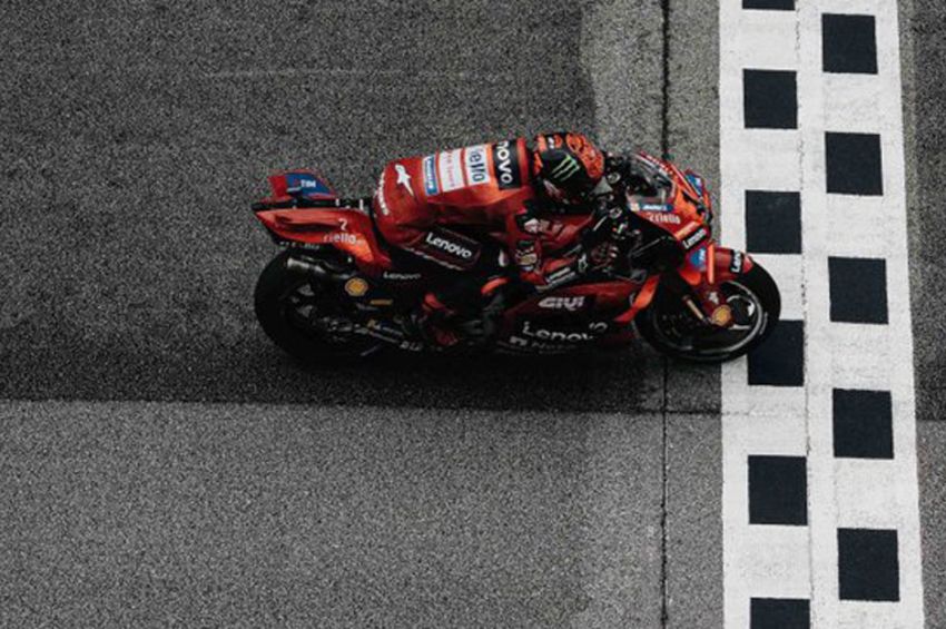 Drama Red Flag, Francesco Bagnaia Juara MotoGP Malaysia 2024