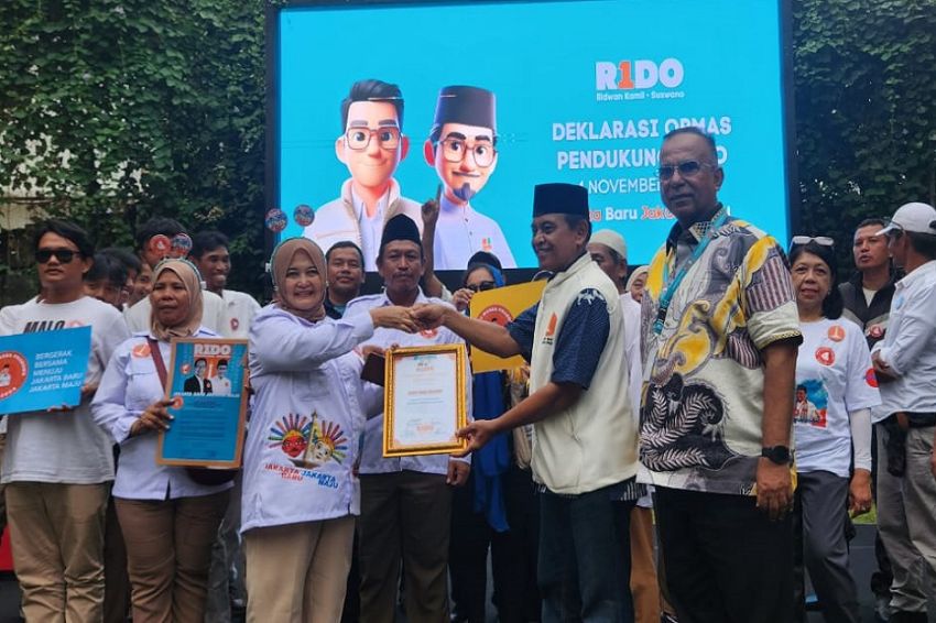 Dukung Pasangan RIDO, 8 Ormas Siap Kawal APK Ridwan Kamil-Suswono