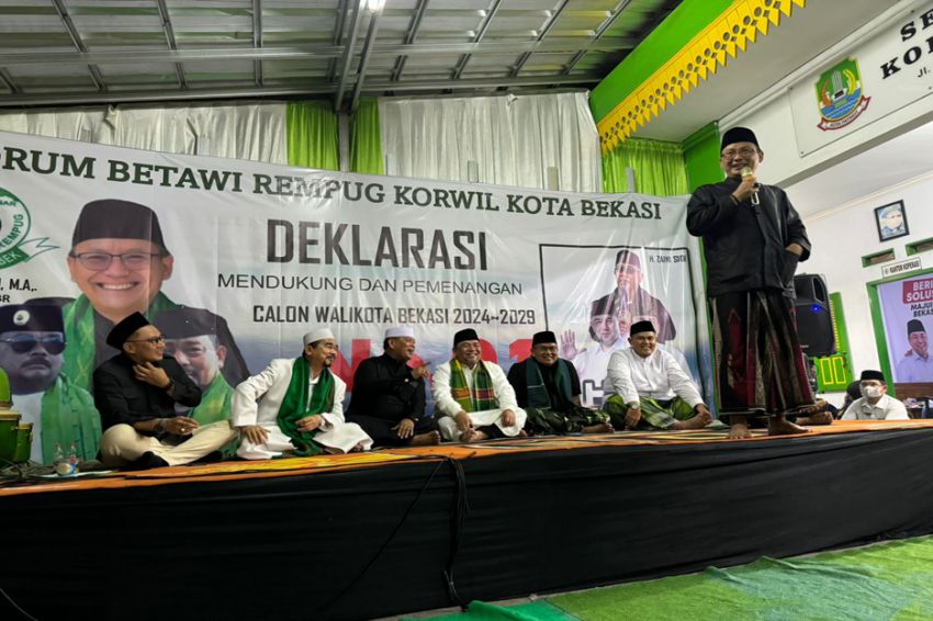 FBR Deklarasi Dukung Heri-Sholihin di Pilkada Kota Bekasi