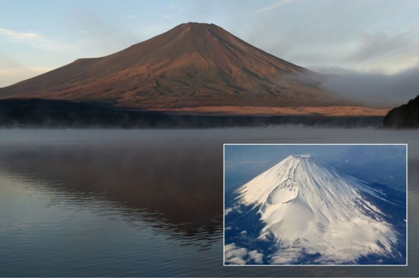 Gunung Fuji Tak Berselimut Salju Setelah 130 Tahun: Fenomena Langka yang Mengkhawatirkan