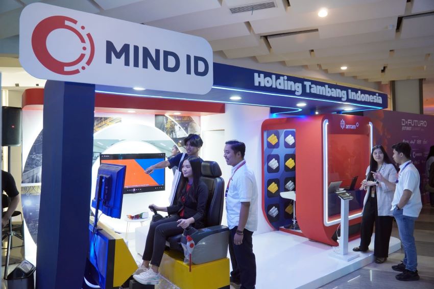 Hadir di D Futuro, Grup MIND ID Pamerkan Masa Depan Industri Tambang