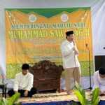 Hadiri Maulid Nabi di Cipulir, Suswono Santunan ke 100 Anak Yatim dan Duafa