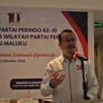 Hadiri Muskerwil Partai Perindo Maluku, Ini Pesan Plt Sekjen Ferry Kurnia