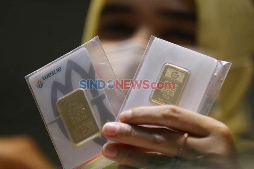 Harga Emas Hari Ini Ambles Rp20 Ribu, Segini Rincian Lengkapnya