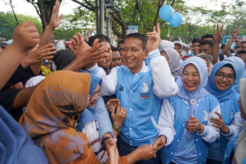 Hasil Survei Unggul Telak, Wahono-Nurul Hampir Bisa Dipastikan Menangi Pilkada Bojonegoro