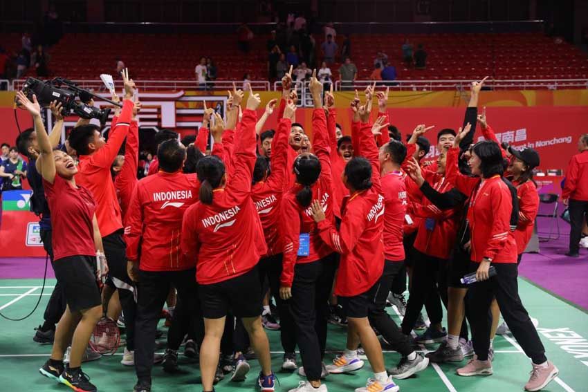 Indonesia Juara Piala Suhandinata 2024, Bungkam China di Final