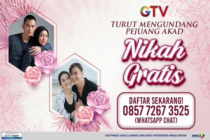 Info Penting untuk Para Pejuang Akad! Wujudkan Pernikahan Impianmu Gratis Bareng GTV!