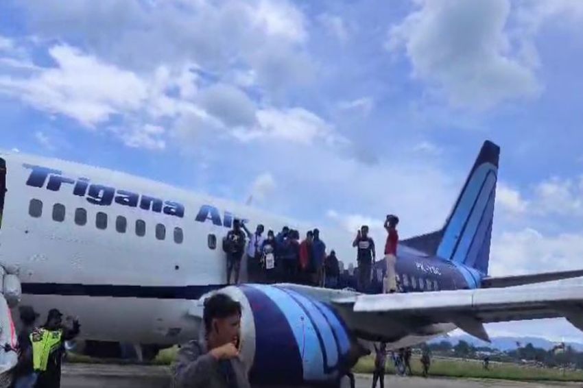 Insiden Trigana Air di Bandara Sentani, Kemenhub Pastikan Tak Ada Korban Jiwa