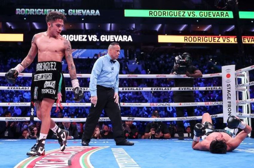 Jesse Rodriguez Menang KO, Debut Pertahankan Sabuk Juara Kelas 52,1 Kg