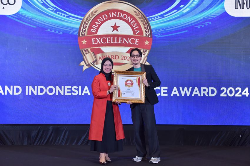 Komitmen pada Kualitas dan Inovasi, Olaif Diganjar Brand Indonesia Excellence Award