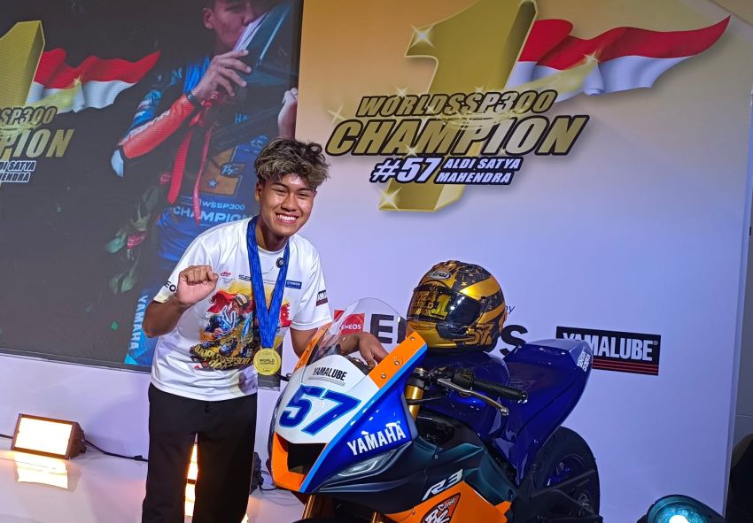 Kuncian Penting di Yamaha YZF-R3 Tunggangan Aldi Satya