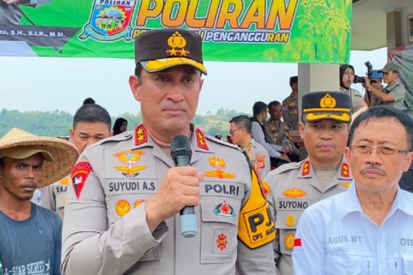 Lewat Program Poliran, Polda Banten Ingin Cetak Petani Milenial