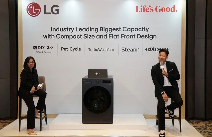 LG Meluncurkan AI DD 2.0, Mesin Cuci dengan Teknologi Artificial Intelligence