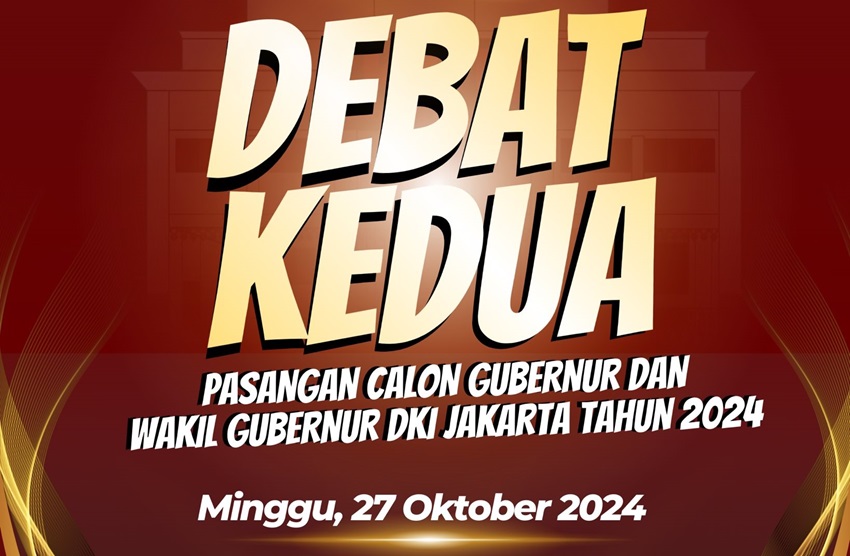 Malam Ini Debat Kedua Pilkada Jakarta 2024 di Beach City