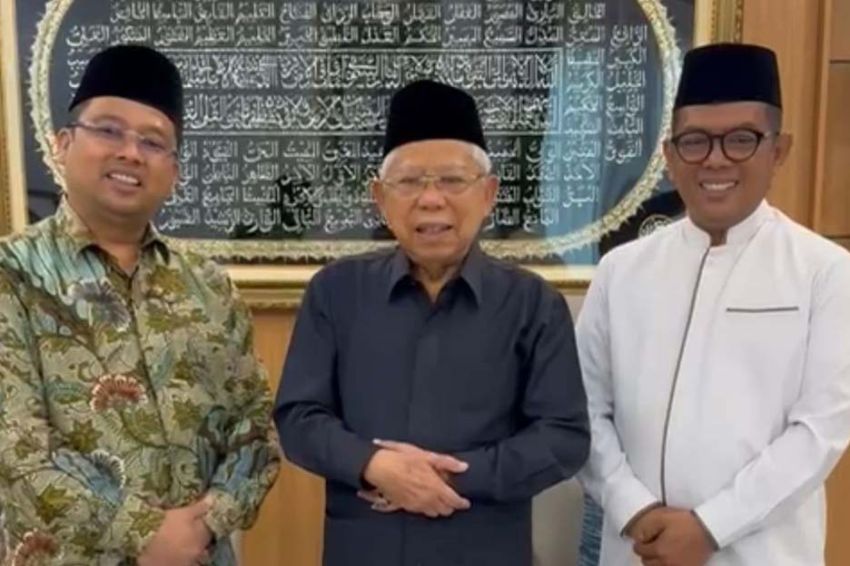 Mantan Wapres KH Ma’ruf Amin Dukung Andra Soni di Pilgub Banten