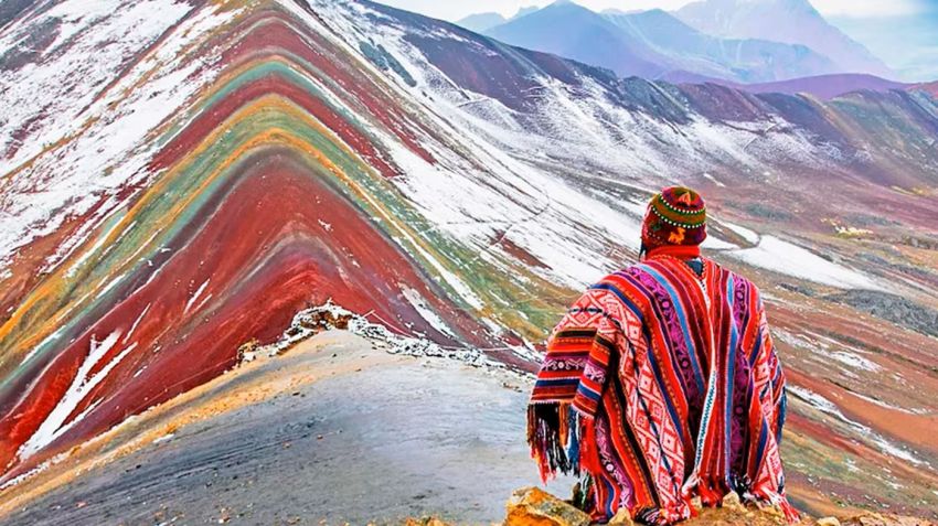 Masya Allah! Ini Penampakan Gunung Pelangi di Peru Sebagaimana Disebutkan dalam Alquran