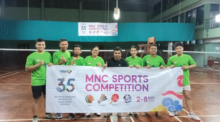 MNC Bank Kampiun Turnamen Bulu Tangkis MNC Sports Competition 2024