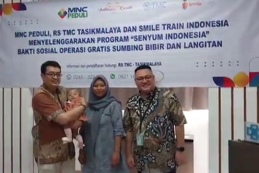 MNC Peduli dan RS TMC Gelar Bakti Sosial Operasi Bibir Sumbing di Tasikmalaya, Warga Antusias