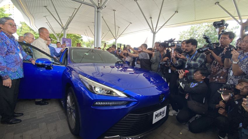 Mobil Hidrogen Pertama di Indonesia, Toyota Mirai Bikin Heboh GJAW