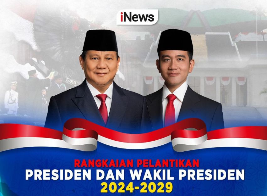 Momen Bersejarah Bangsa Indonesia Dimulai! Saksikan Rangkaian Pelantikan Presiden dan Wakil Presiden Terpilih Periode 2024-2029, Minggu 20 Oktober Mulai Jam 6 Pagi, Live di iNews