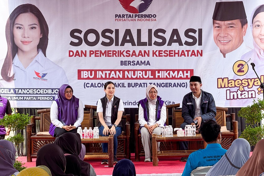 Partai Perindo Dukung Maesyal-Intan di Kabupaten Tangerang karena Dekat dengan Rakyat