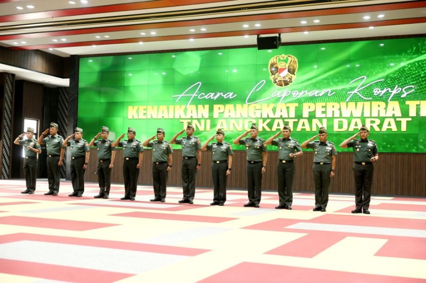 Pecah Bintang, Berikut 7 Brigjen Baru TNI AD Salah Satunya Mantan Dan Grup A Paspampres