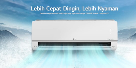 Pendingin Ruangan yang Hemat dan Pintar? LG AC DUALCOOL Inverter Pilihan Tepat