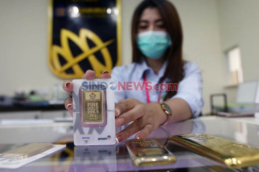 Penguatan Harga Emas Tak Terbendung: 1 Gram Dijual Rp1.567.000