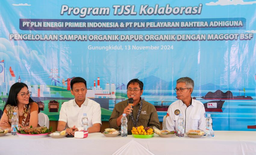 PLN EPI-Bahtera Adhiguna Kolaborasi TJSL Pengelolaan Sampah Organik