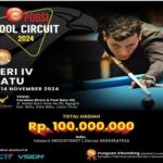 POBSI Pool Circuit 2024 Seri Terakhir Berlangsung di Kota Batu