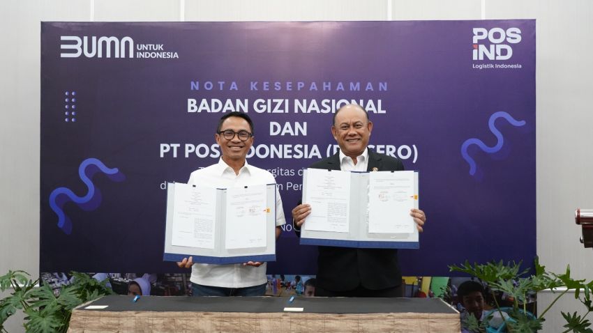 Pos Indonesia dan BGN Kolaborasi Dukung Program Pemenuhan Gizi Nasional