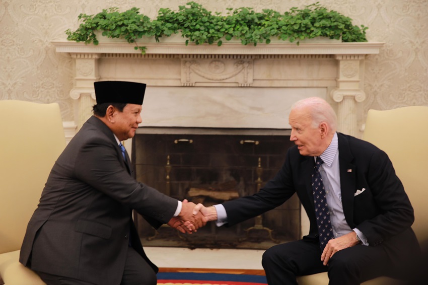 Prabowo dan Joe Biden Sepakat Perluas Cakupan Latihan Militer Bersama dan Perkuat Keamanan Maritim