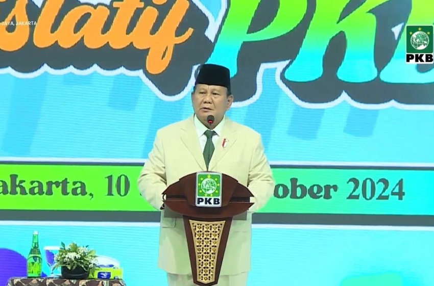 Prabowo di Acara PKB: Saya Enggak Tahu Kapan Diundang PDIP