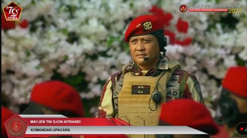 Profil Mayjen TNI Djon Afriandi, Danjen Kopassus yang Menjadi Komandan Upacara HUT ke-79 TNI