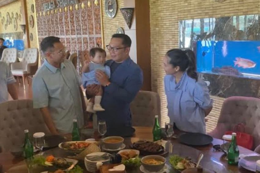 Raffi Ahmad dan Ridwan Kamil Makan Siang Bareng, Kenang Momen Jadi Saksi Nikah