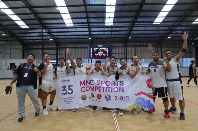 Raih Peringkat ke-3 Cabor Basket MNC Sports Competition, MNC Bank Harap MNC Group Semakin Maju di HUT ke-35