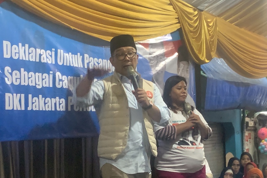 Ridwan Kamil Minta Warga Kampanyekan RIDO Menang 1 Putaran: Kalau 2 Kali Capek