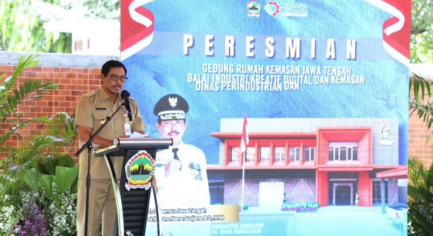 Rumah Kemasan Jateng Punya Wajah Baru, Pj Gubernur: Upaya Tingkatkan Layanan bagi UMKM