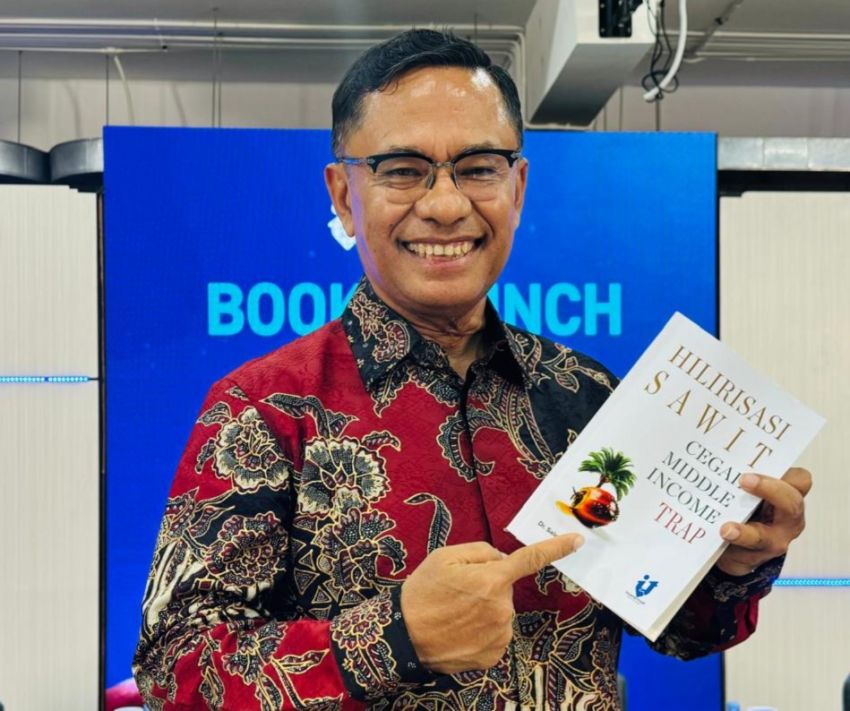 Saleh Husin Luncurkan Buku: Hilirisasi Sawit, Cegah Middle Income Trap