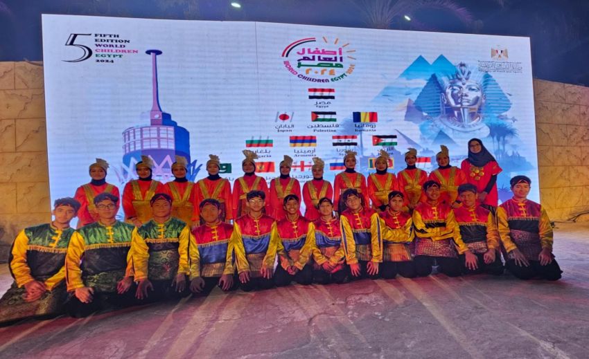 Sekolah Indonesia Cairo Semarakkan World Children Festival 2024 di Mesir