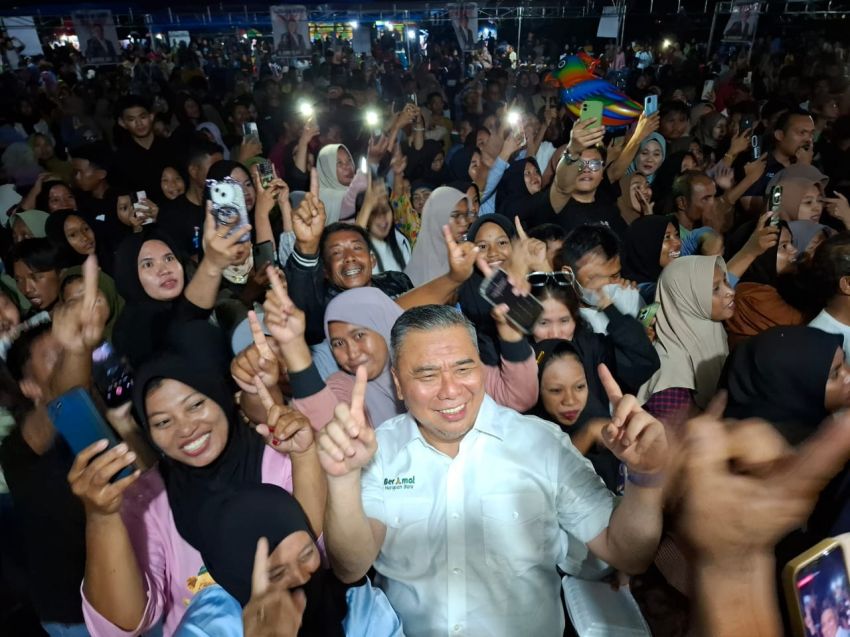 Selalu Disambut Antusiasme Warga, Kemenangan Pasangan BERAMAL Makin Kuat