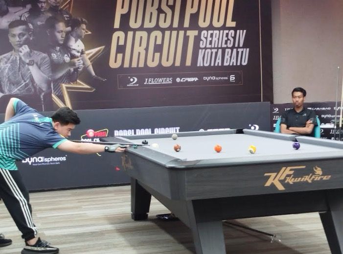 Sempat Tertinggal, Trik Atlet Biliar Menangkan Laga Pada POBSI Pool Circuit Series Kota Batu