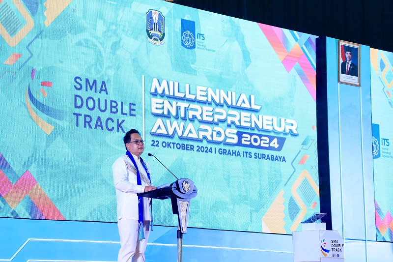 Serahkan Penghargaan Milenial Entrepreneur Awards 2024, Pj. Gubernur Adhy: Motivasi untuk Kembangkan Potensi Enterpreneurship