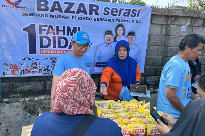 Serasikan Program Fahmi-Dida, Partai Perindo Gelar Pemeriksaan Kesehatan Gratis dan Bazar Sembako Murah